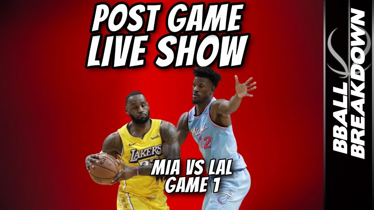 Lakers Heat Game 1 Highlights