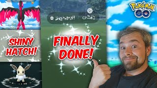 We FINALLY Completed THIS Rare Shiny Set! Even More Shinies Caught & Hatched! (Pokémon GO)