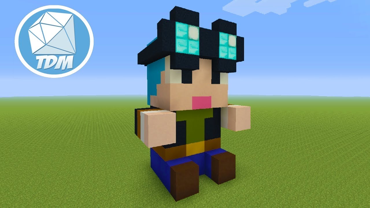 1. Dantdm Plush Toy with Blue Hair - wide 9