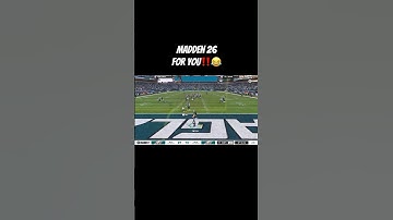Craziest Sequence Of Events In Madden 26#madden26 #madden #new #gaming #shorts