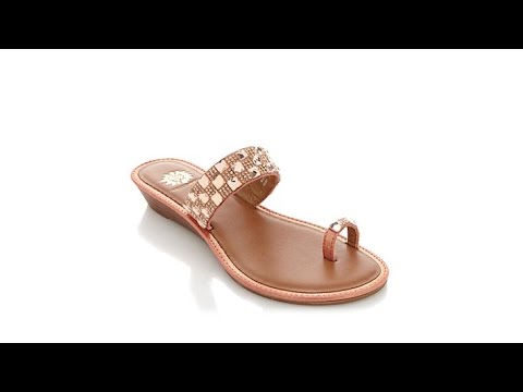 yellow box toe ring sandals