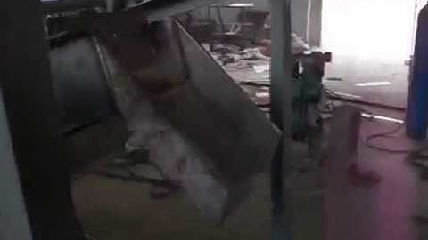 Almond shell and kernel separating machine