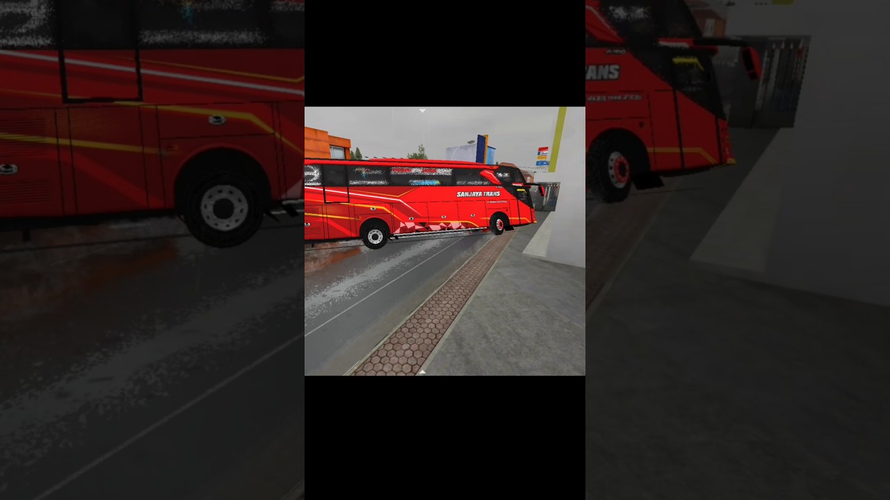 Detik" bus sanjaya trans terguling 