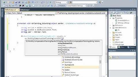 ASP.NET Page Creation with TM1:Creating and Binding Data Sources (Part 4 of 5)