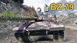 BZ-79, This is OP Strong Tonk 12.8K DMG 5 Frags - World of Tanks