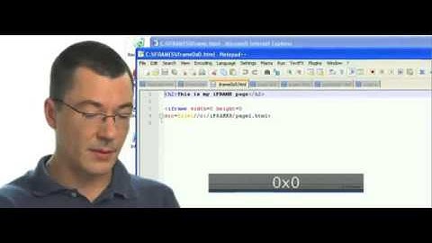 iFrame drive by attack demo Anatomy of Attack online
