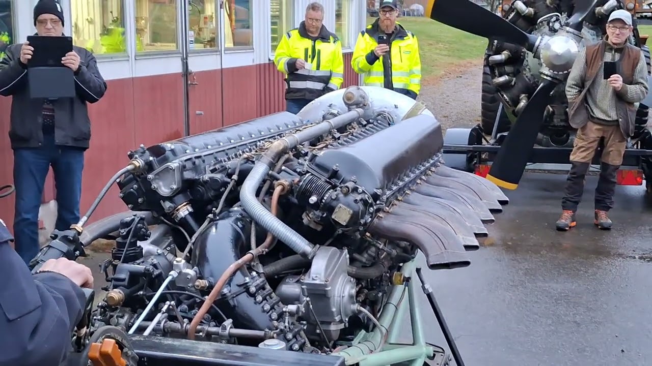 Rolls Royce Merlin the day before christmas 2024