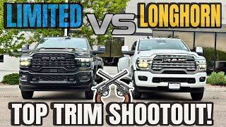 2025 Ram 3500 Limited Vs Limited Longhorn This Was The Wrong Direction For These Top Trims