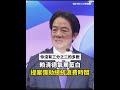 賴清德元旦談話