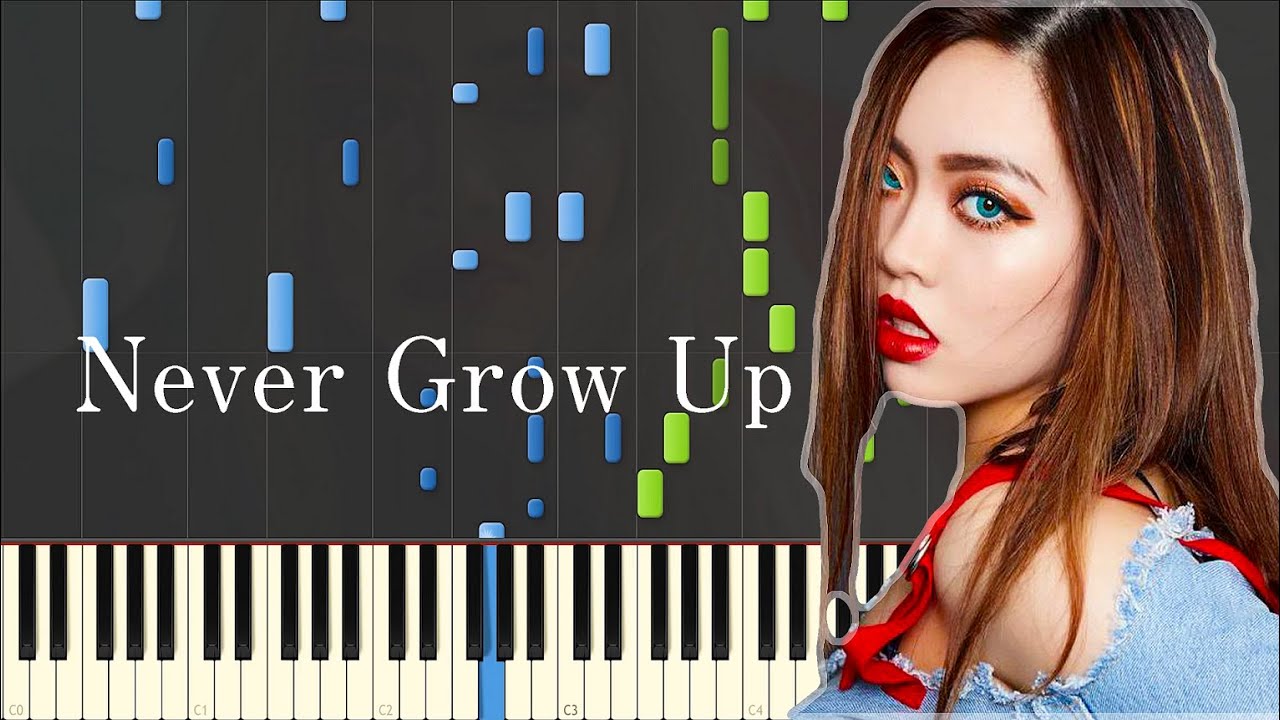 楽譜あり Never Grow Up ちゃんみな ピアノソロ中上級 ピアノ楽譜 Youtube