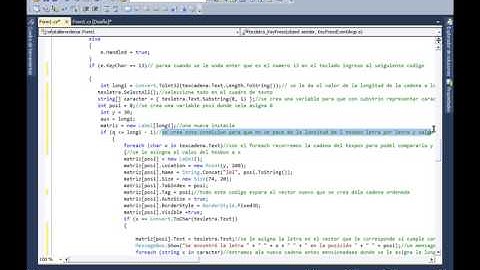 ORDENAMIENTO DE CADENAS EN UN ARRAY EN C# PARTE 2