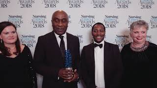 Nursing Times Awards 2018: Team of the Year