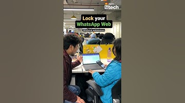 Lock your WhatsApp Web #whatsapp #whatsapptips #ytshorts