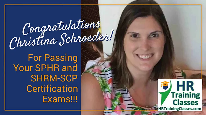 Congratulations Christina Schroeder!