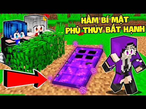 SAMMY VÀ PHONG CẬN BẤT NGỜ PHÁT HIỆN HẦM BÍ MẬT CỦA BÀ PHÙ THỦY BẤT HẠNH TRONG MINECRAFT