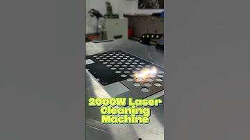 Cleaning Painting on Metal displays a higher efficiency by 2000W Continuous Laser Cleaning Machine