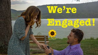 OUR PROPOSAL VIDEO!!!! High School Sweethearts Get Engaged!!