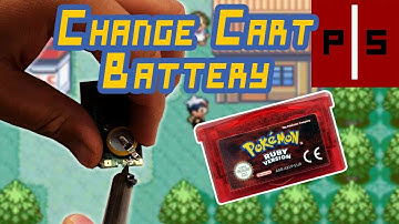 Change Battery on Game Boy Advance Cartridge | Easy to Follow Instructions | Pixel Slayers 4K