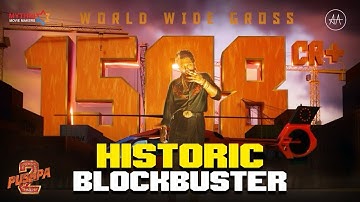Historic Blockbuster #Pushpa2 Hits 1508+ Crores | #Pushpa2TheRule #AlluArjun #Rashmika #Sukumar #DSP