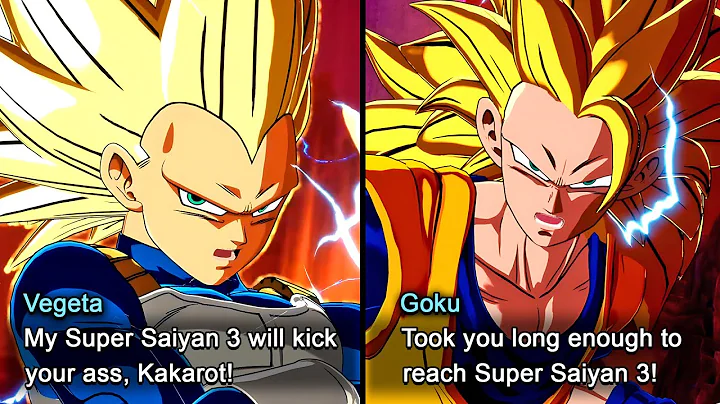 (DLC 3) ALL DAIMA SSJ3 VEGETA UNIQUE INTERACTIONS! - Dragon Ball Sparking Zero