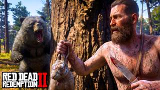 CAÇADOR LENDÁRIO #1 - UM URSO MÍTICO ME ATACOU! - Red Dead Redemption 2