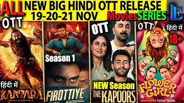 New Hindi OTT Release 20-21 NOV 2025 l Kantara2, FamilyMan3, BengalFiles, Bison HindiMoviesSeries