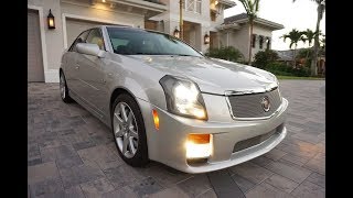 Athlete Statistics 2006 Cadillac CTS V Sedan Review and Test Drive by Auto Europa Naples