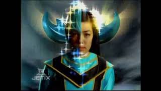 Mystic Force - Four-Ranger Roll Call and Transformation