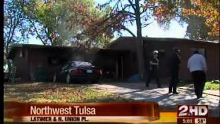 Crews battle 3rd NW Tulsa fire of the day