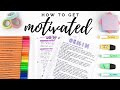 How to get motivated  study motivation tips