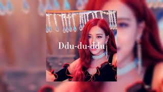 Ddu-du-ddu - Black pink (speed up)