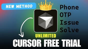 Solve Phone no problem Unlock Cursor AI for FREE in 2025 — Full Setup + Tips for Unlimited Use how