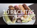 10 RECEITAS DE GELADINHO | DINDIN GOURMET CREMOSO | SACOLÉ |