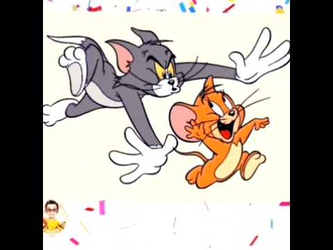 تلوين كرتون توم وجيري      قناة تعلم مع وسام