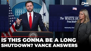 Vance Joins Karoline Leavitt For White House Briefing After Government Shutdown 2025 | Full Briefing