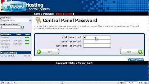 BMChosting Helm password change in helm tutorial