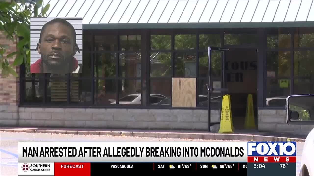 Montgomery man accused of breaking into Mobile restaurant - YouTube