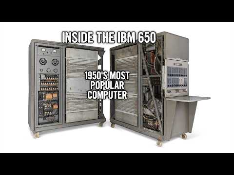 Looking inside the IBM 650, 1950's most successful computer