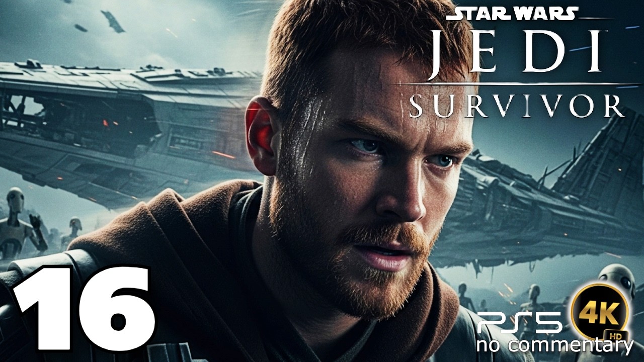 Fighting Dagan Gera in EPIC Battle on Derelict Droid Ship in Jedi: Survivor No Commentary Ep 16