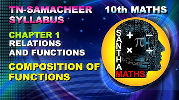 TN samacheer 10th maths ch-1 Composition of Functions
