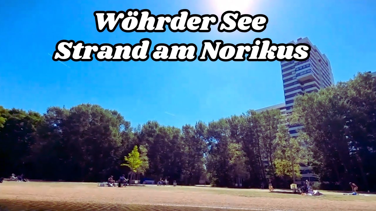 Wöhrder See Nürnberg: Strand am Norikus