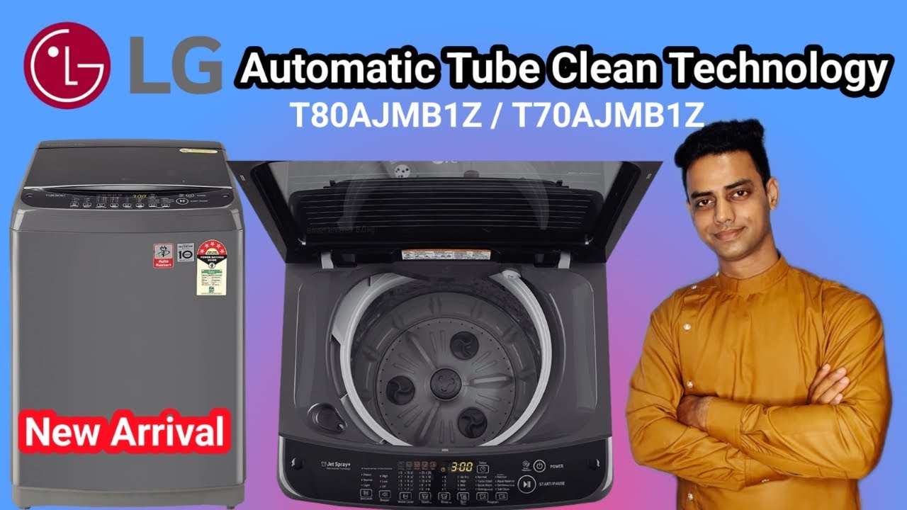 LG Top Load Washing Machine T80AJMB1Z | LG 8Kg Automatic Washing ...