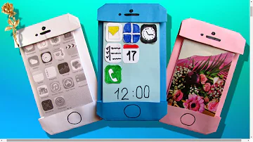 Comment faire un telephone portable en papier ?