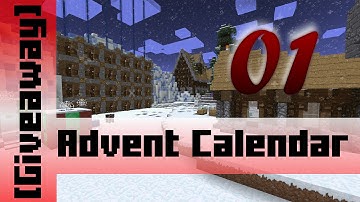 Redstone Advent Calendar [Dec. 1st] New Redstone Creation and everyday a Giveaway