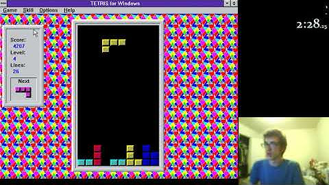 (PB) Tetris for Windows - Levels 1-9 [7:10]