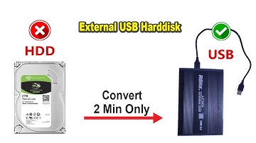 Convert internal Hard Disk to external hard disk - 3.5 SATA HDD | Convert Hard disk into USB