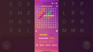 things in a purse | Snake | Word Search Pro screenshot 3