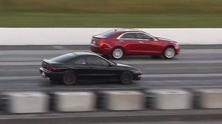 ★ Acura Integra Turbo VS Cadillac - SANAIR DRAG ★