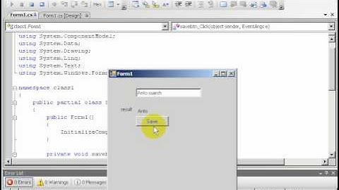 C# Tutorials In Tamil  Part - 02 TextBox Control and Label Control