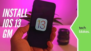 iOS 13 GM: How To Install - All iPhone Models! | Tech Blokes